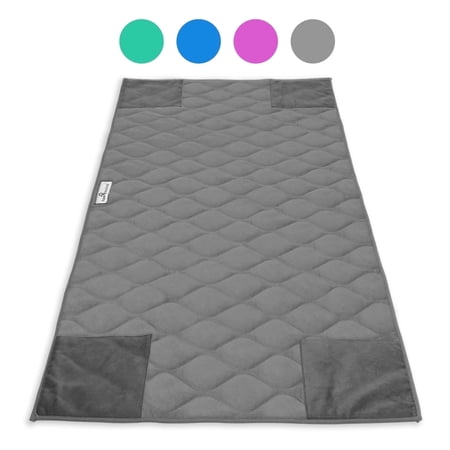 Paw Inspired PopCorner Guinea Pig Fleece Cage Liners for Midwest and C&C | Fleece Bedding for Guinea Pigs, Ferrets, Rabbits, Hamsters, Small Animals | Reinforced Corners Pee Pads (C&C 2x4, Gray)