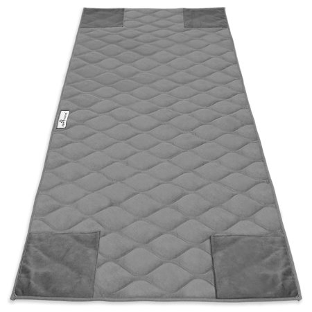 Paw Inspired PopCorner Guinea Pig Fleece Cage Liners for Midwest and C&C | Fleece Bedding for Guinea Pigs, Ferrets, Rabbits, Hamsters, Small Animals | Reinforced Corners Pee Pads (C&C 2x5, Gray)
