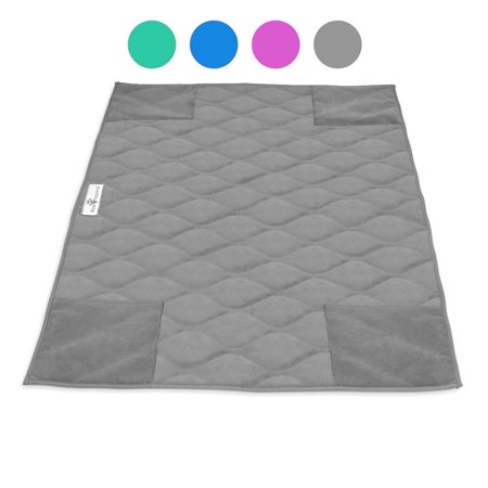 Paw Inspired PopCorner Guinea Pig Fleece Cage Liners for Midwest and C&C | Fleece Bedding for Guinea Pigs, Ferrets, Rabbits, Hamsters, Small Animals | Reinforced Corners Pee Pads (C&C 2x3, Gray)