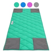 Paw Inspired PopCorner Guinea Pig Fleece Cage Liners for Midwest | Fleece Bedding for Guinea Pigs, Ferrets, Rabbits, Hamsters, Small Animals | Reinforced Corners Pee Pads (Midwest, Green)