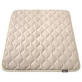 thumbnail image 1 of Paw Inspired Washable 42" Dog Crate Mat, Size 41x28 Inch, Waterproof Dog Crate Kennel Bed Anti-Slip Bottom Leakproof Pads (Tan), 1 of 7