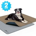 thumbnail image 1 of 2ct Paw Inspired Washable Dog Pee Pads, 41x41 inch Reusable Puppy Training Pads for Dogs, Waterproof Whelping Pads, Absorbent Washable Puppy Pads, Non-Slip, 1 of 7
