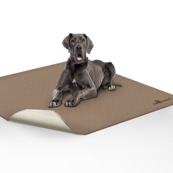 1ct Paw Inspired Washable Dog Pee Pads, 72x72 inch Reusable Puppy Training Pads for Dogs, Waterproof Whelping Pads, Absorbent Washable Puppy Pads, Non-Slip