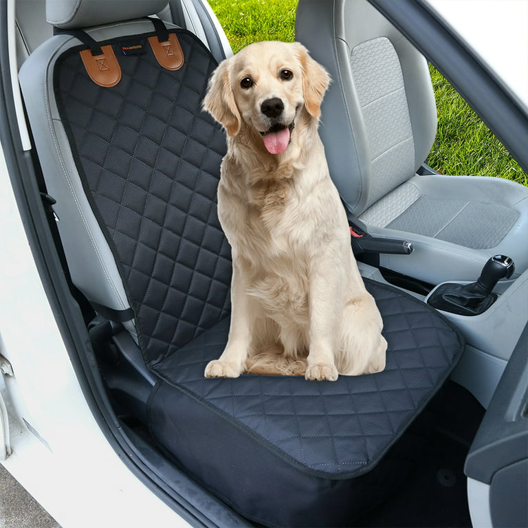 Paw Jamboree Dog Car Seat Covers Front for Dogs Car Seat Protector for Dogs,  Waterproof, Pet Car Bucket Seat Cover Single Dog Seat Covers for Cars, SUVs  & Trucks 