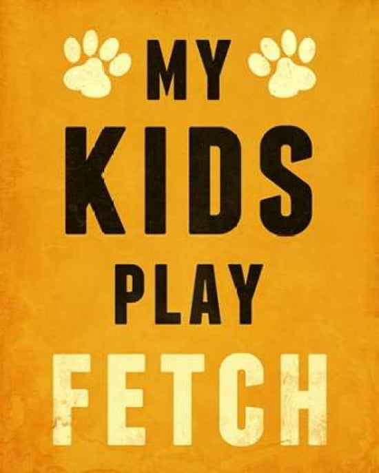 Paw Kids V Canvas Art - SD Graphics Studio (24 x 30)