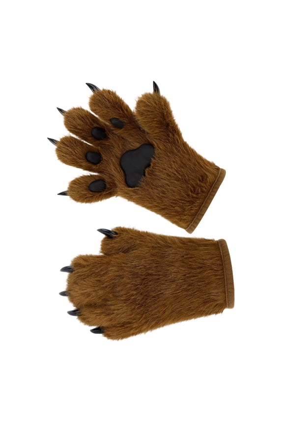 Paw Mittens Adjustable Faux Gloves for Cosplay Daily Use Multi-Color Options