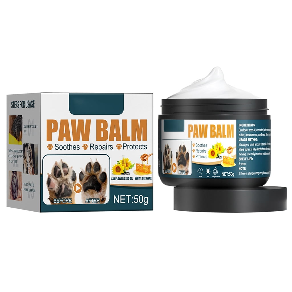 Paw Pad Protections Balm for Dog Heals Repairs Moisturizes Dry Noses