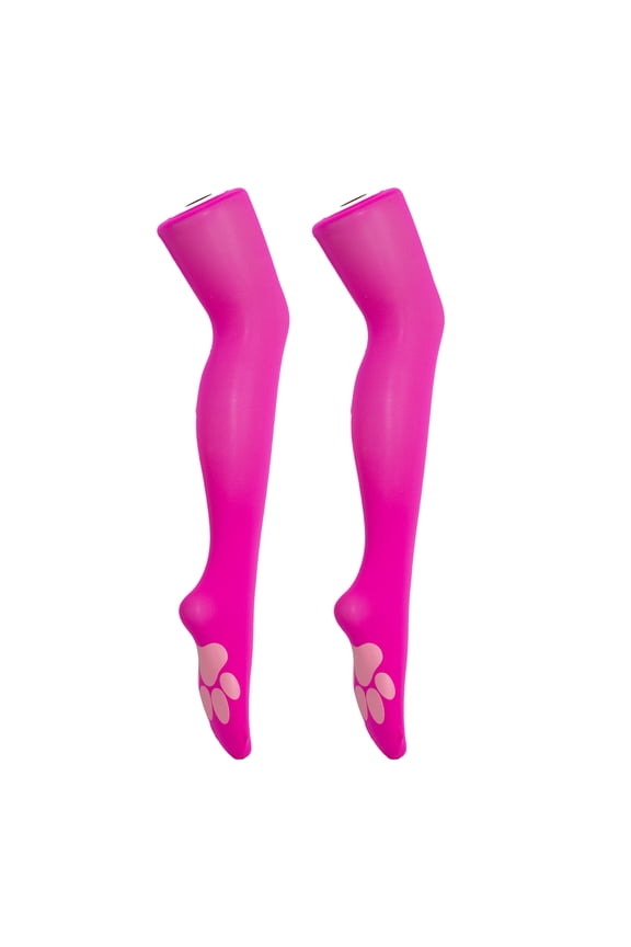Paw Pad Socks Cute Thigh High Stockings Over Knee Stocking Kitten Claw Stockings for Girls Women Cosplay Costume