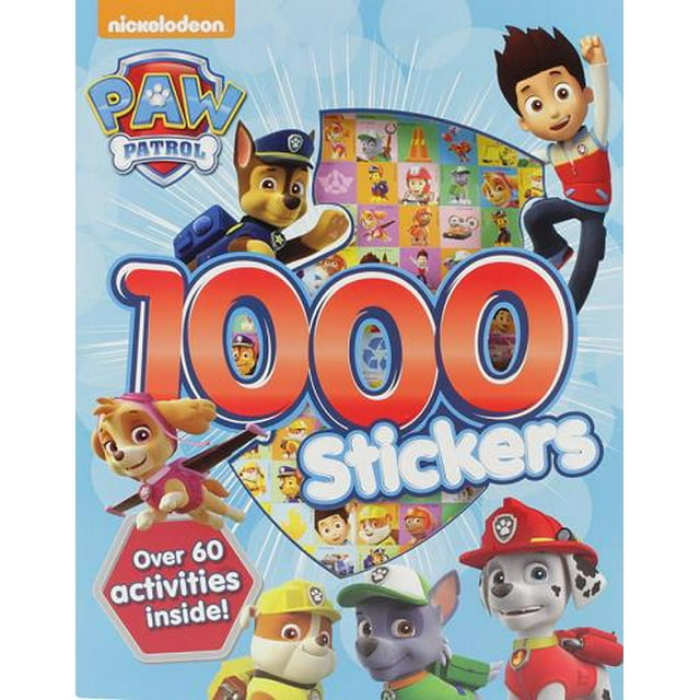 Paw Patrol 1000 Stickers (Nickelodeon)