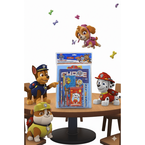 Paw Patrol 11pc Value Set in Bag with Header