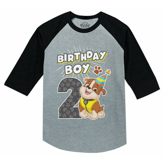 Paw Patrol 2 Birthday Boy Shirt For Boys Toddler Birthday Shirt