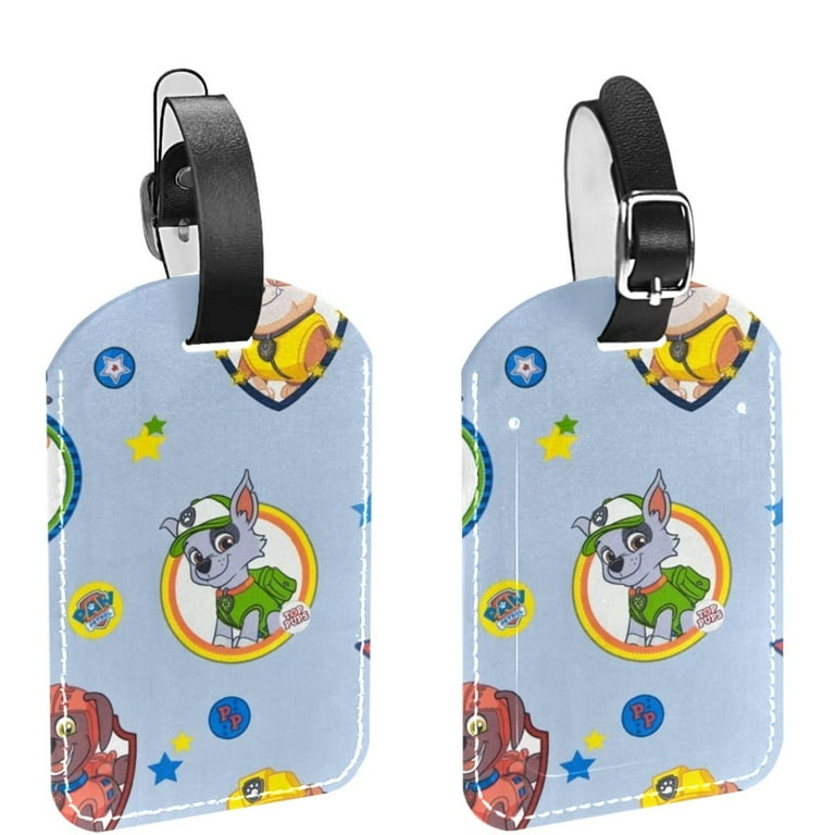 Paw patrol luggage tag best sale