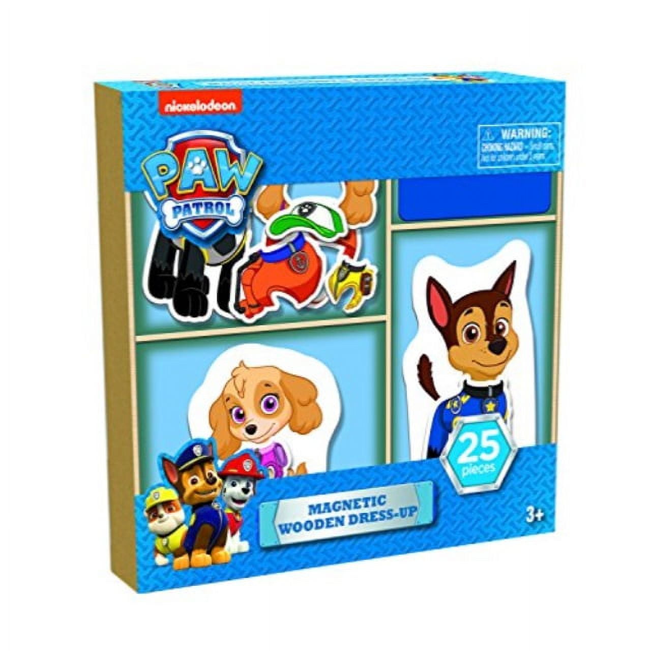 Paw Patrol 25 Dress Wood Puzzle Up Magnetic piece