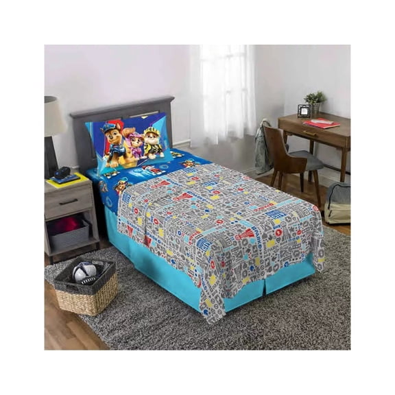 Franco Kids Paw Patrol 3 Piece Twin Size Sheet Set