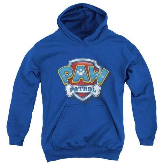 Paw Patrol 3D Logo Unisex Youth Pull-Over Hoodie