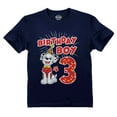 thumbnail image 1 of Paw Patrol 3rd Birthday Boy Shirt Paw Patrol Boy Birthday T-Shirt: Celebrate with Rubble, Marshall, Rocky, & Zuma, 1 of 8