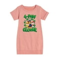 thumbnail image 1 of Paw Patrol - 4 Paw Clover - Toddler And Youth Girls Fleece Dress, 1 of 1
