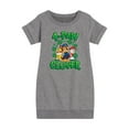thumbnail image 1 of Paw Patrol - 4 Paw Clover - Toddler And Youth Girls Fleece Dress, 1 of 1