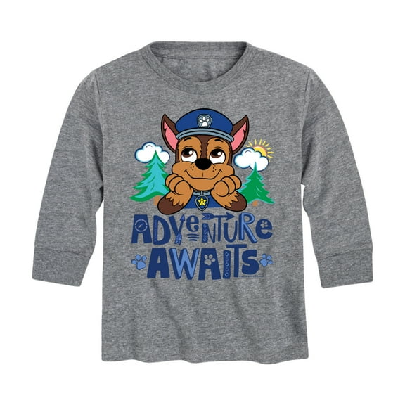 Paw Patrol - Adventure Awaits - Toddler And Youth Long Sleeve Graphic T-Shirt