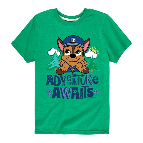 Paw Patrol - Adventure Awaits - Toddler And Youth Short Sleeve Graphic T-Shirt