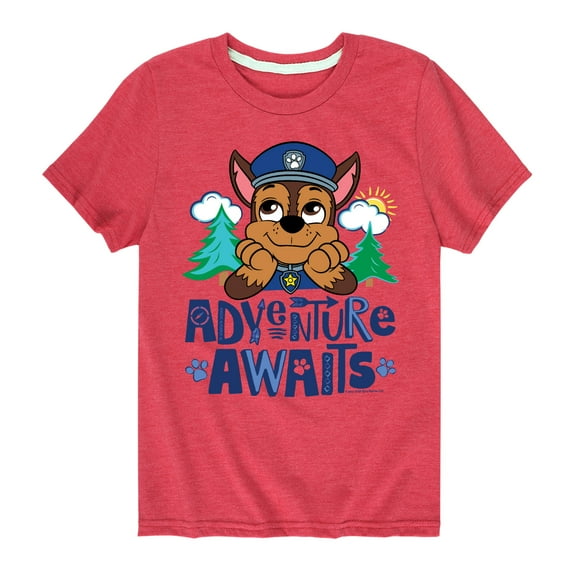 Paw Patrol - Adventure Awaits - Toddler And Youth Short Sleeve Graphic T-Shirt