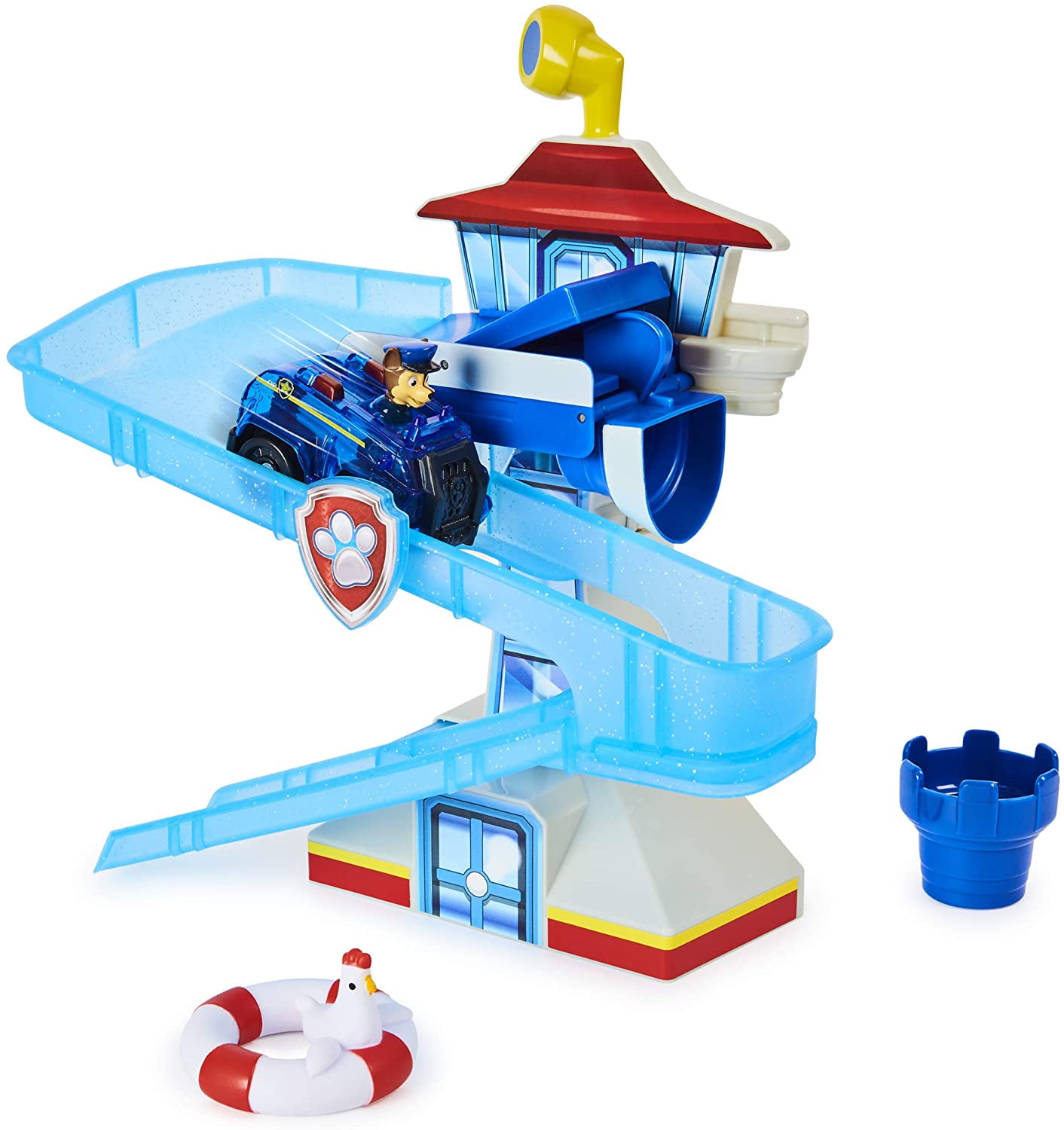 Paw Patrol Adventure Bath Playset with Chase Vehicle
