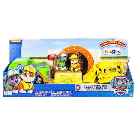 Paw Patrol Adventure Bay Animal Rescue Playset [Rubble & Rocky]