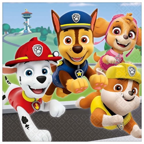 Paw Patrol 'Adventures' Lunch Napkins (16ct)
