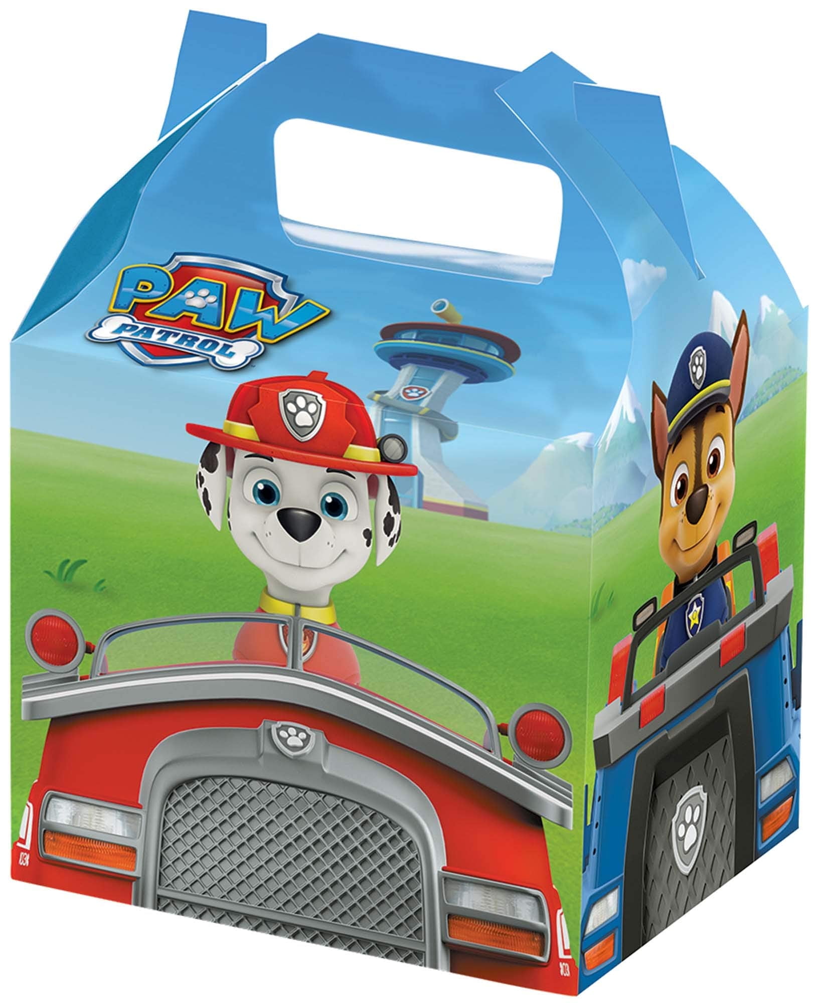 Paw Patrol 'Adventures' Paper Treat Boxes Nick Jr. Amscan (8ct)