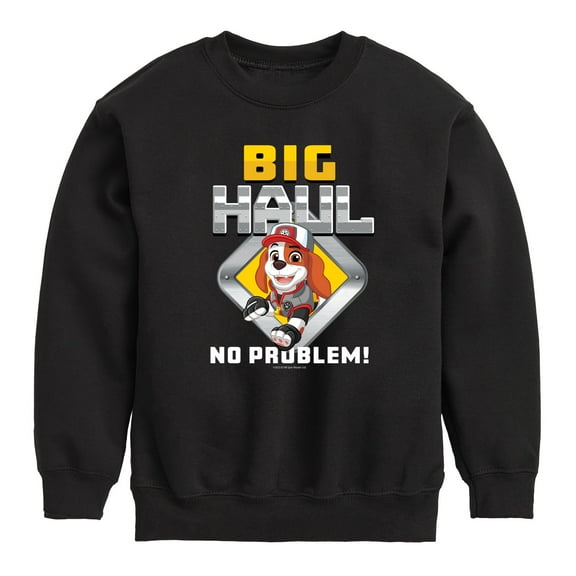 Paw Patrol - Al Big Haul No Problem - Toddler And Youth Crewneck Fleece Sweatshirt