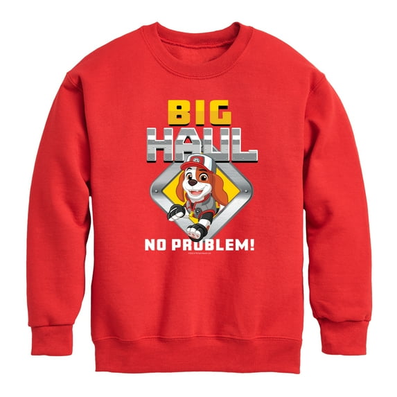 Paw Patrol - Al Big Haul No Problem - Toddler And Youth Crewneck Fleece Sweatshirt
