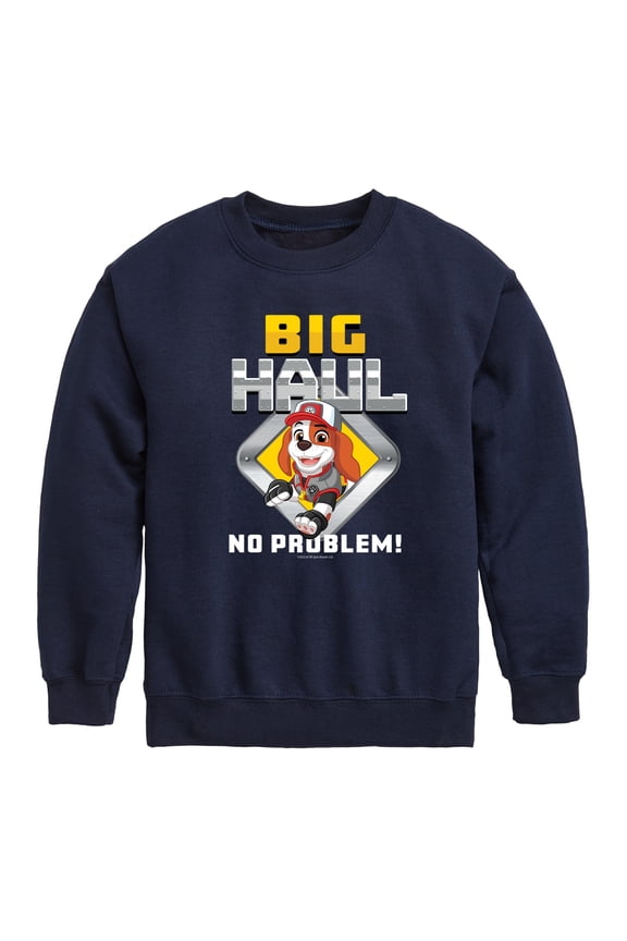 - Al Big Haul No Problem - Toddler And Youth Crewneck Fleece Sweatshirt