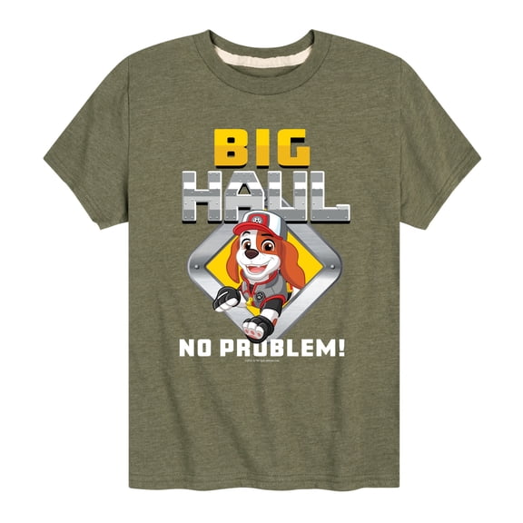 Paw Patrol - Al Big Haul No Problem - Toddler And Youth Short Sleeve Graphic T-Shirt