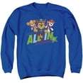 thumbnail image 1 of Paw Patrol All In Unisex Adult Crewneck Sweatshirt, 1 of 2