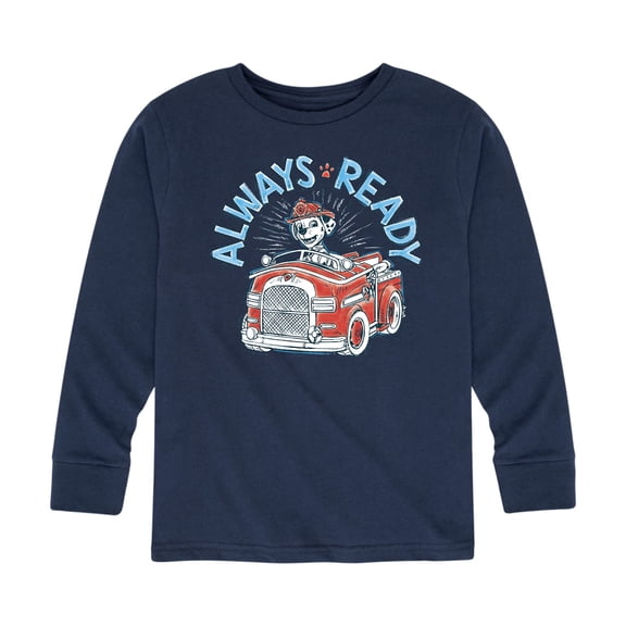 Paw Patrol - Always Ready - Toddler And Youth Long Sleeve Graphic T-Shirt