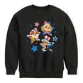 thumbnail image 1 of Paw Patrol - Americana - 4th of July Pup Stars - Toddler & Youth Crewneck Fleece Sweatshirt, 1 of 6