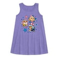 thumbnail image 1 of Paw Patrol - Americana - 4th of July Pup Stars - Toddler & Youth Girls A-line Dress, 1 of 1