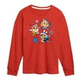 thumbnail image 1 of Paw Patrol - Americana - 4th of July Pup Stars - Toddler & Youth Long Sleeve Graphic T-Shirt, 1 of 6