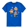 thumbnail image 1 of Paw Patrol - Americana - 4th of July Pup Stars - Toddler & Youth Short Sleeve Graphic T-Shirt, 1 of 6