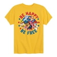 thumbnail image 1 of Paw Patrol - Americana - Be Happy, Be Free - Toddler & Youth Short Sleeve Graphic T-Shirt, 1 of 6