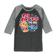 thumbnail image 1 of Paw Patrol - Americana - Free to be Me - Toddler & Youth Raglan Graphic T-Shirt, 1 of 7
