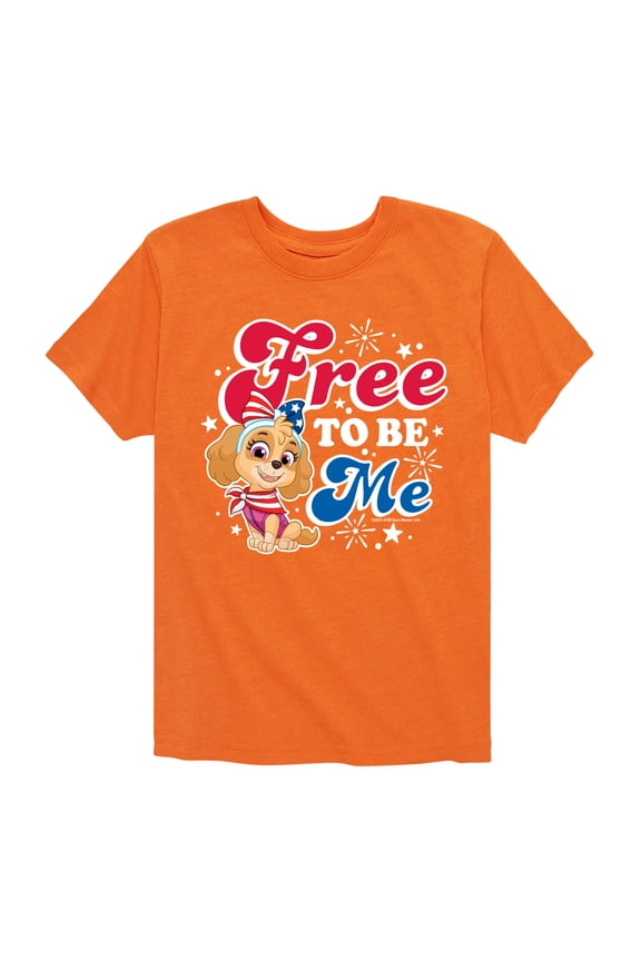 - Americana - Free to be Me - Toddler & Youth Short Sleeve Graphic T-Shirt