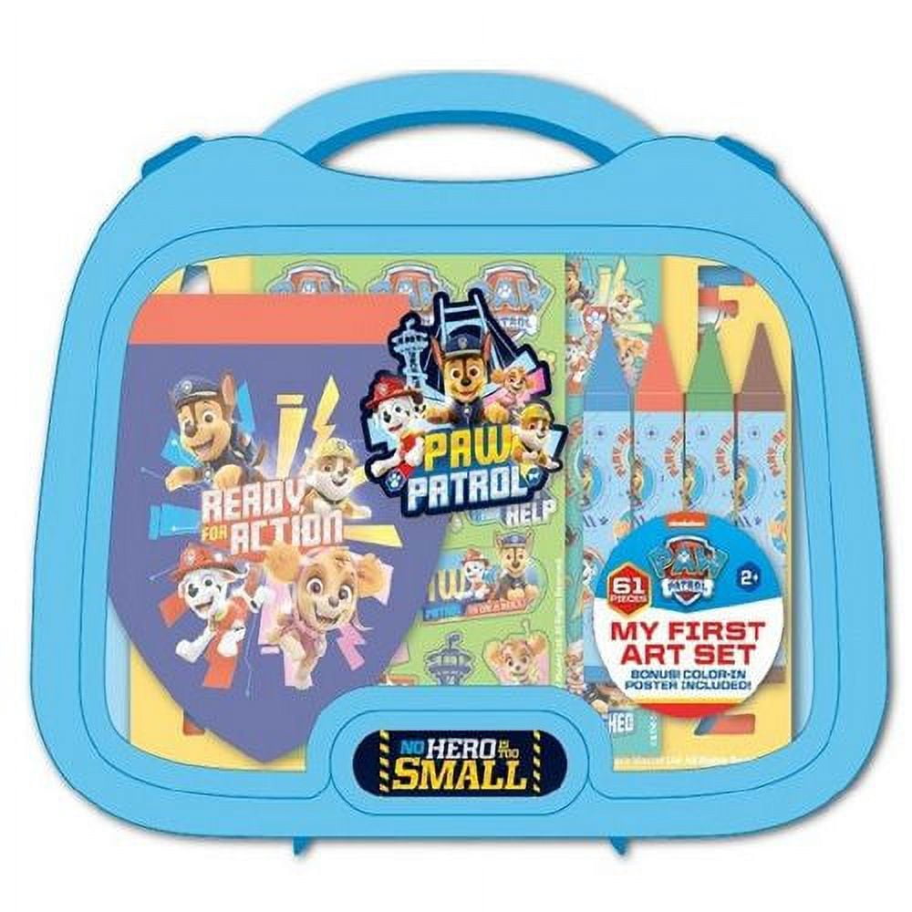 Paw Patrol Art Set in Plastic Carry Case