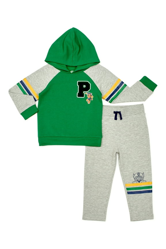 Baby Boy & Toddler Boy Hoodie Sweatshirt & Jogger Pants Outfit Set, 2-Piece (12M-5T)
