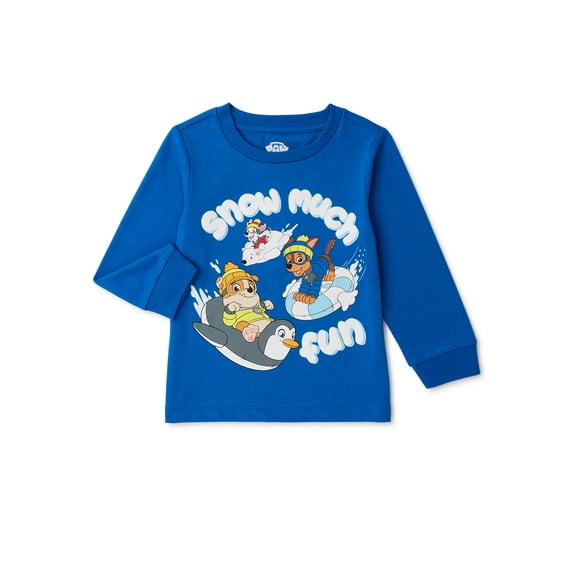 Paw Patrol Baby Girls & Toddler Girls Holiday T-Shirt, Sizes 12M-5T
