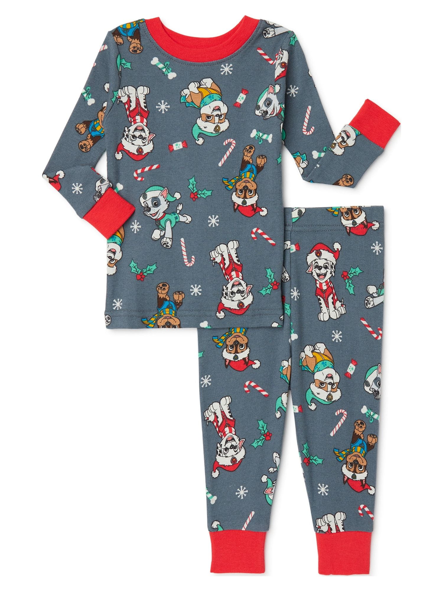 Paw Patrol Baby and Toddler Boy's Pajama Set, Two Piece, Sizes 12M-5T ...