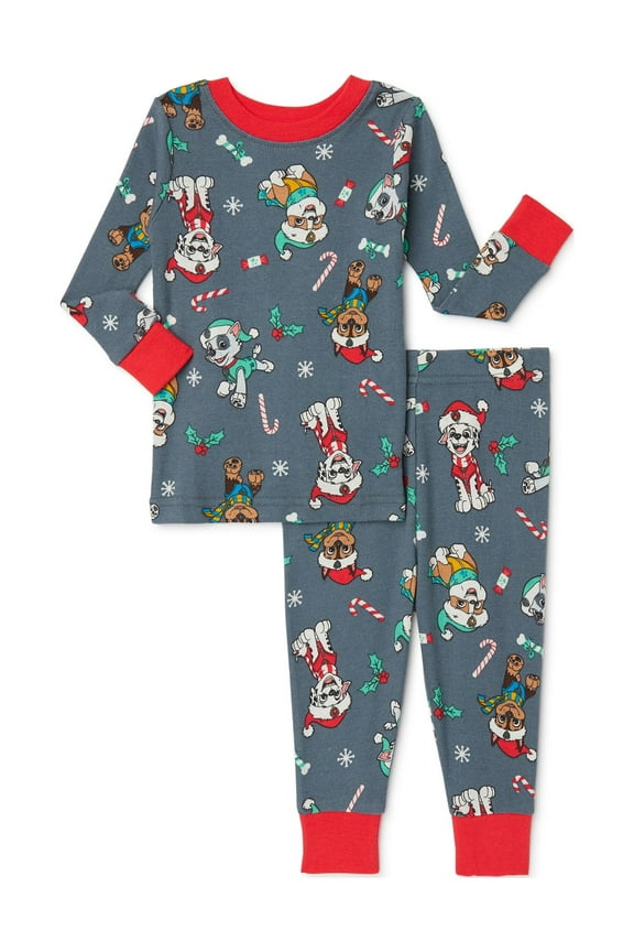 Paw Patrol Baby and Toddler Boy's Pajama Set, Two Piece, Sizes 12M-5T