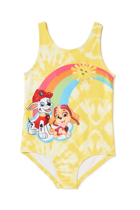 Baby and Toddler Girl One-Piece Swimsuit, Sizes 12M-5T