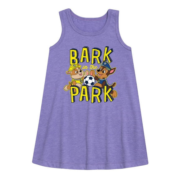 Paw Patrol - Bark In The Park - Toddler & Youth Girls A-line Dress