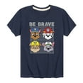 thumbnail image 1 of Paw Patrol - Be Brave - Toddler And Youth Short Sleeve Graphic T-Shirt, 1 of 6